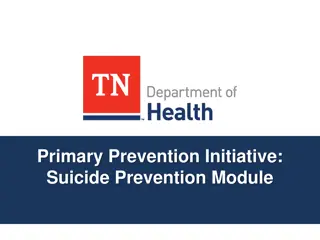 Tennessee Suicide Prevention Trends and Strategies