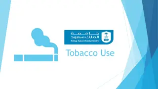 Epidemiology of Smoking in Saudi Arabia