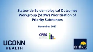 SEOW Substance Prioritization for Prevention Planning in December 2017