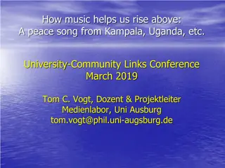 The Power of Music in Promoting Peace and Community Engagement