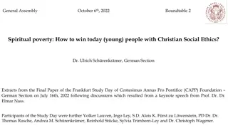 Addressing Spiritual Poverty and Decline of Christianity in Germany