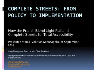 French Approach to Blending Light Rail and Complete Streets