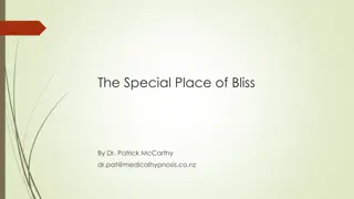 Experience Your Own Special Place of Bliss with Dr. Patrick McCarthy