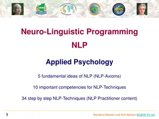 Mastering Neuro-Linguistic Programming (NLP) Fundamentals and Techniques