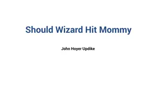 Exploring 'Should Wizard Hit Mommy?' by John Updike