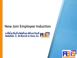 New Join Employee Induction at ABIS in Saudi Arabia