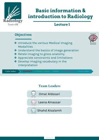 Introduction to Radiology: Imaging Modalities and Techniques