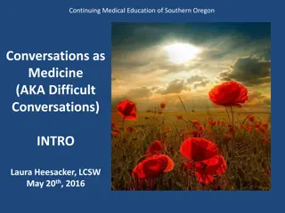 Mastering Difficult Conversations in Healthcare: Strategies and Insights