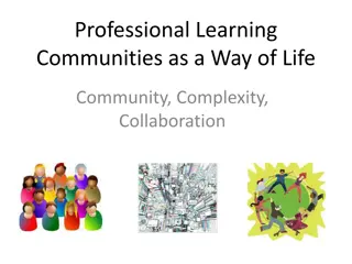 Professional Learning Communities in Education