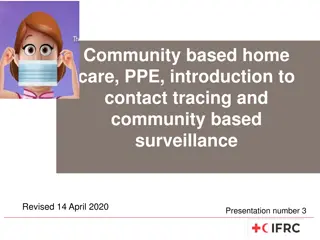 Community-based Home Care: PPE Introduction & Support Strategies