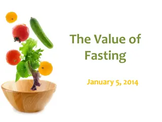 The Transformative Power of Fasting and Prayer