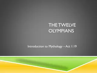 Introduction to the Twelve Olympians in Greek and Roman Mythology