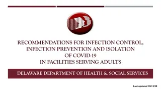 Infection Control and Prevention Guidelines for COVID-19 in Adult Care Facilities