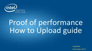 Proof of Performance Upload Guide - How to Navigate and Upload PoP Files