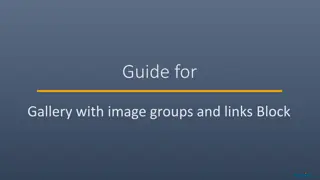 A Detailed Guide for Creating Image Galleries with Links