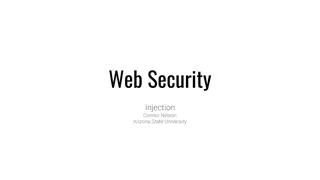 Understanding Web Security Injections and Command Injection Risks