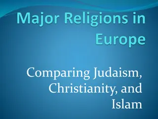 A Comparison of Judaism, Christianity, and Islam