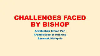 Addressing Challenges Faced by Archbishop Simon Poh in Kuching, Malaysia