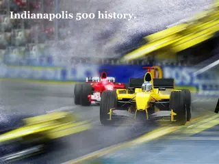 The Historic Indianapolis 500: From Inception to Tradition