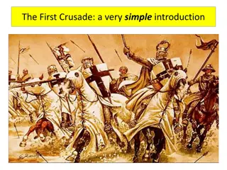 Introduction to the First Crusade Game