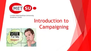 Effective Campaigning Strategies for Student Union Elections