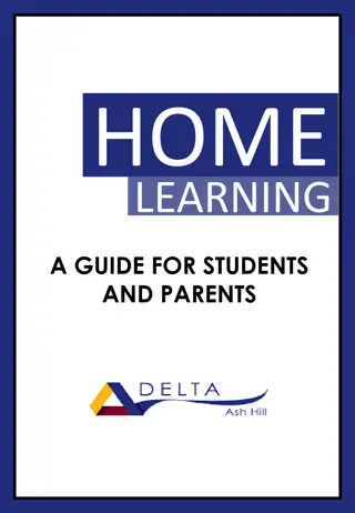 Comprehensive Home Learning Guide for Students and Parents