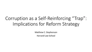 Unpacking Self-Reinforcing Corruption Patterns