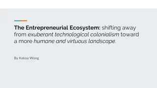 Rethinking Entrepreneurial Ecosystem: Towards Virtuous Innovation Landscape