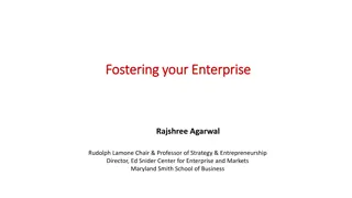 Insights on Fostering Your Enterprise and Personal Success