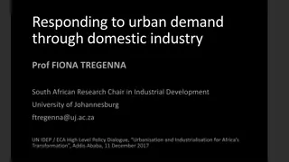 Unlocking Africa's Industrial Potential through Urban Demand