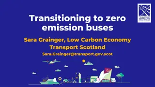 Towards Sustainable Transport: Decarbonizing Vehicles and Infrastructure in Scotland