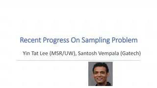 Insights into Recent Progress on Sampling Problems in Convex Optimization