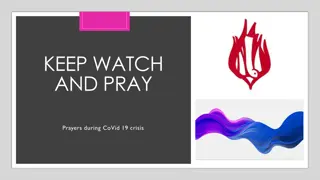 Prayers of Hope and Protection During the Covid-19 Pandemic