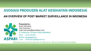 Post Market Surveillance Procedures in Indonesia