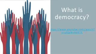 Democracy: Key Features and Types Explored