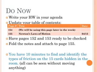 Newton's Laws of Motion