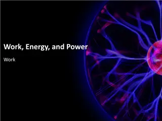 Work, Energy, and Power in Physics