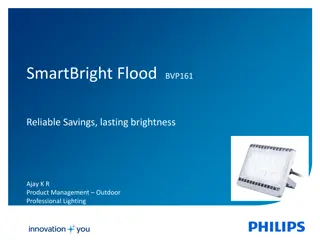 SmartBright Outdoor LED Flood Light - Reliable Savings and Lasting Brightness