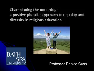 Positive Pluralism in Religious Education: Embracing Diversity and Equality