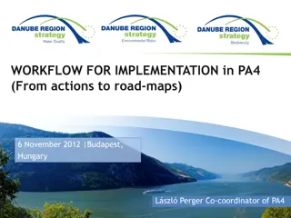 Implementation Workflow and Targets in the EU Strategy for the Danube Region