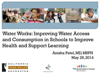 Promoting Water Access in Schools for Better Health