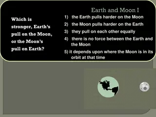 Gravitational Forces Between Earth and Moon