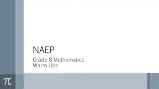 Grade 8 Mathematics Warm-Ups Collection