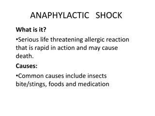 Understanding Anaphylactic Shock: Causes, Symptoms, and Treatment