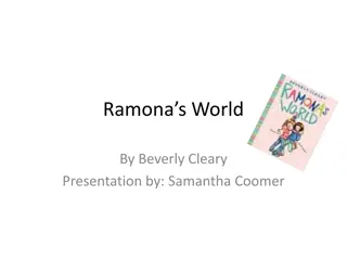 Ramona's World by Beverly Cleary - A Presentation by Samantha Coomer