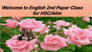 English 2nd Paper Class for HSC/Alim - Assertive, Interrogative, Exclamatory Sentences Practice