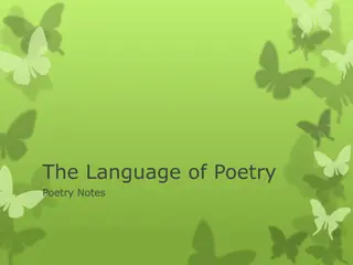 The Language of Poetry - Figurative Expressions Unveiled