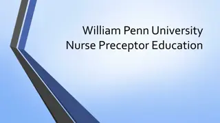 William Penn University Nurse Preceptor Education Program Overview