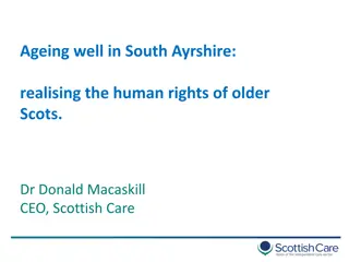 Ageing Well in South Ayrshire: Realizing the Human Rights of Older Scots