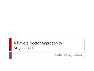 Effective Strategies for Successful Negotiations in the Private Sector